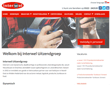 Tablet Screenshot of interwel.nl